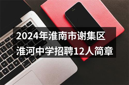2024年淮南市谢集区淮河中学招聘12人简章 图片