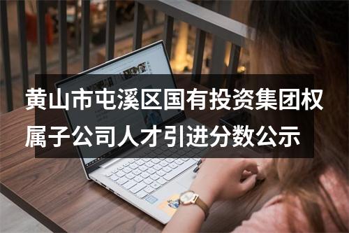 黄山市屯溪区国有投资集团权属子公司人才引进分数公示 图片